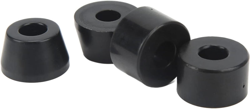 Laden Sie das Bild in Galerie -Viewer, Skateboard bushings 85A 12-delige rebuild set zwart – PU stuurrubbers – longboard skateboard accessoires
