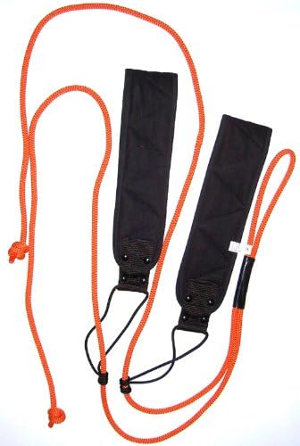Sling trainer voor full-body training oranje zwart