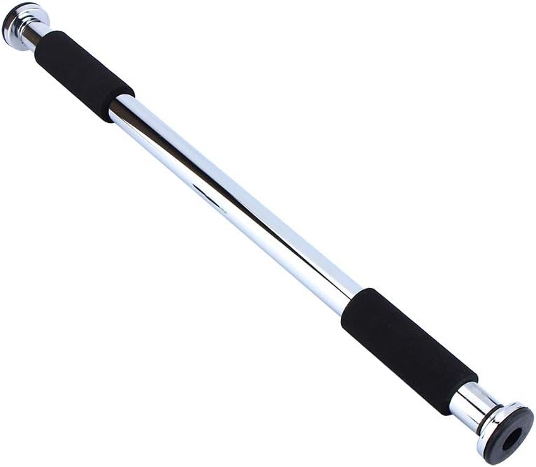 Laad afbeelding in Galerijviewer, Telescopische optrekstang voor deurkozijn verstelbaar 62-100 cm tot 100 kg – pull-up bar – krachttraining
