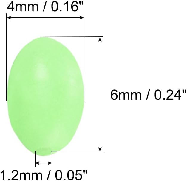 Chargez l'image dans la visionneuse de la galerie, Lichtgevende viskralen 100 stuks 8 x 6 mm met opbergdoos – glow beads – visaccessoires
