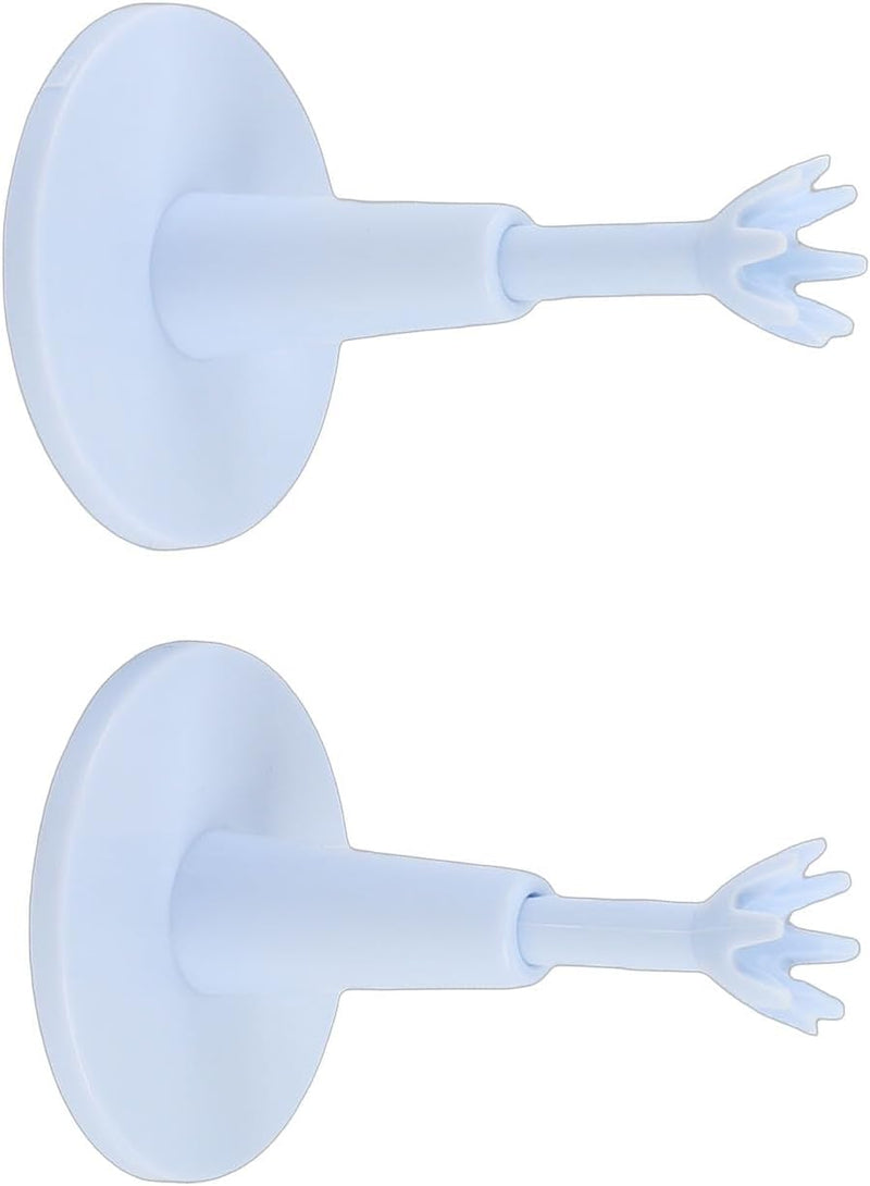 Chargez l'image dans la visionneuse de la galerie, Verstelbare golftees 2 stuks van kunststof met rubberen balhouder 53 tot 73 mm – golfafslag – golftraining

