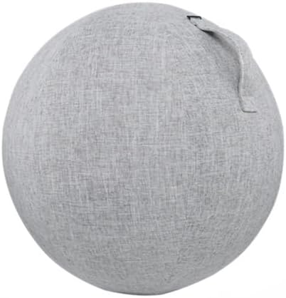 Yogabal hoes 55 cm van katoen-linnen – antislip balcover – wasbaar – bescherming