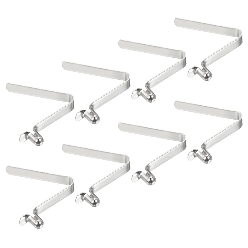 Laad afbeelding in Galerijviewer, Veerklemmen voor telescopische buizen 8x5,5 mm (8 stuks) - Kajak peddel borgpennen - Tentpaal borgclips staal
