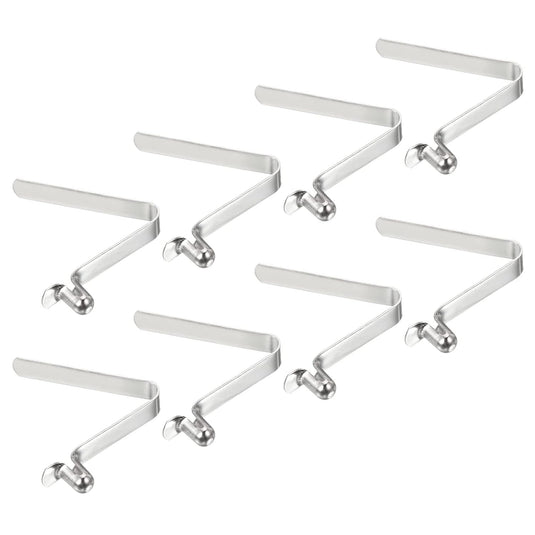 Veerklemmen voor telescopische buizen 8x5,5 mm (8 stuks) - Kajak peddel borgpennen - Tentpaal borgclips staal