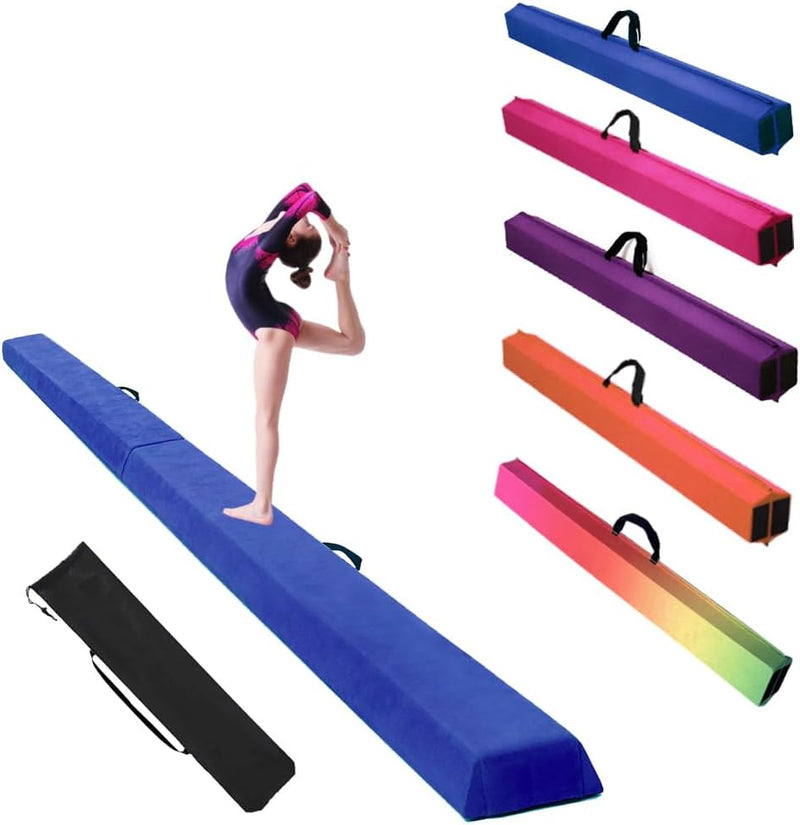 Laden Sie das Bild in Galerie -Viewer, Opvouwbare evenwichtsbalk kinderen – 10 cm breed – EVA balansbalk voor gymnastiek, turnen en thuis trainen
