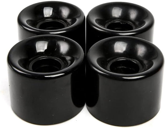 Longboard wielen 60 mm 78A met 608 lagers en spacers 4 stuks – cruiser skateboard wielen