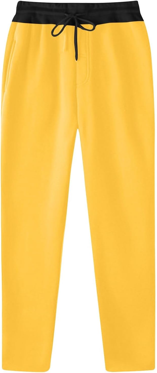 Laden Sie das Bild in Galerie -Viewer, Heren joggingbroek van polyester met elastische tailleband en zakken – sportbroek – trainingsbroek
