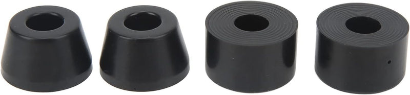 Laden Sie das Bild in Galerie -Viewer, Skateboard bushings 85A 12-delige rebuild set zwart – PU stuurrubbers – longboard skateboard accessoires
