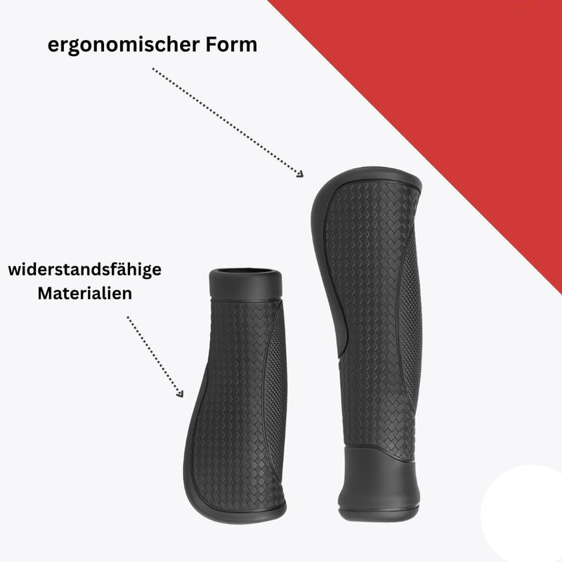Laad afbeelding in Galerijviewer, Ergonomische fietshandvatten 22 mm voor draaigreepschakeling
