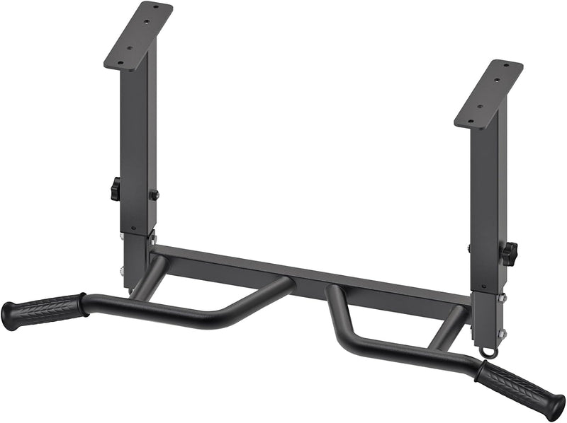 Chargez l'image dans la visionneuse de la galerie, Optrekstang voor plafondmontage met 4 gripposities tot 227 kg – pull-up bar – krachttraining

