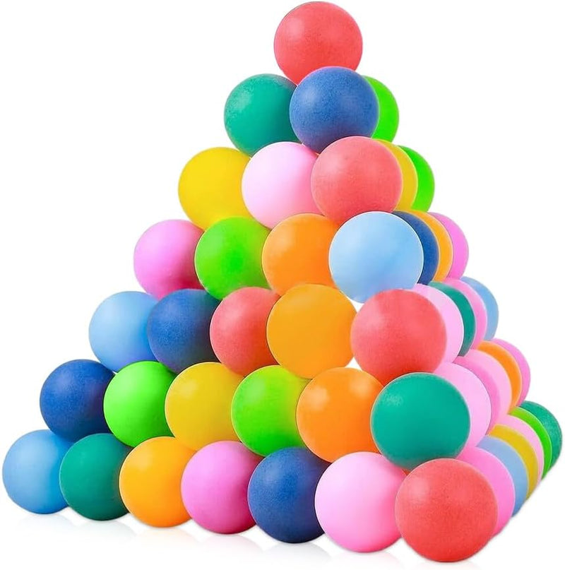 Laad afbeelding in Galerijviewer, Tafeltennisballen 30 stuks 40 mm van kunststof in verschillende kleuren – pingpongballen – speelballen
