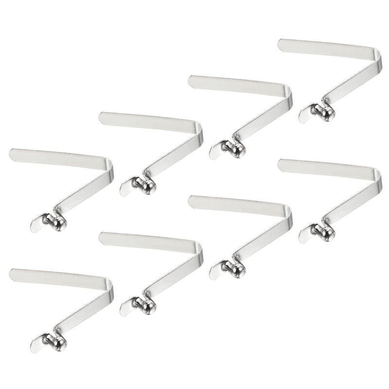 Laad afbeelding in Galerijviewer, Veerklemmen voor telescopische buizen 8x5,5 mm (8 stuks) - Kajak peddel borgpennen - Tentpaal borgclips staal
