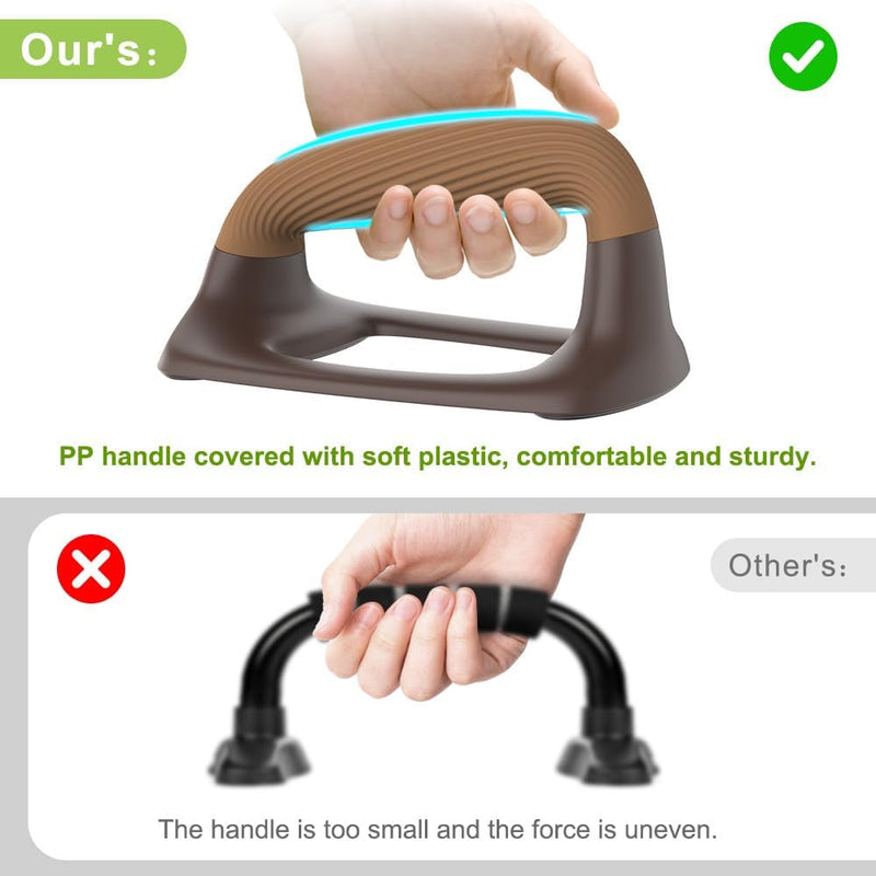 Load image into Gallery viewer, Push-up bars met ergonomische zachte handgrepen en antislip basis – opdruksteunen – krachttraining
