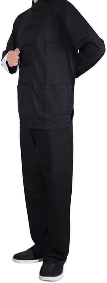 Laden Sie das Bild in Galerie -Viewer, Kungfu uniform met lange mouw en broek
