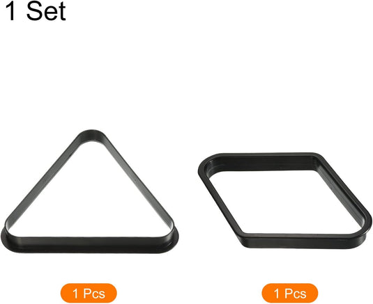 Biljart ballenrek set 2-in-1 zwart
