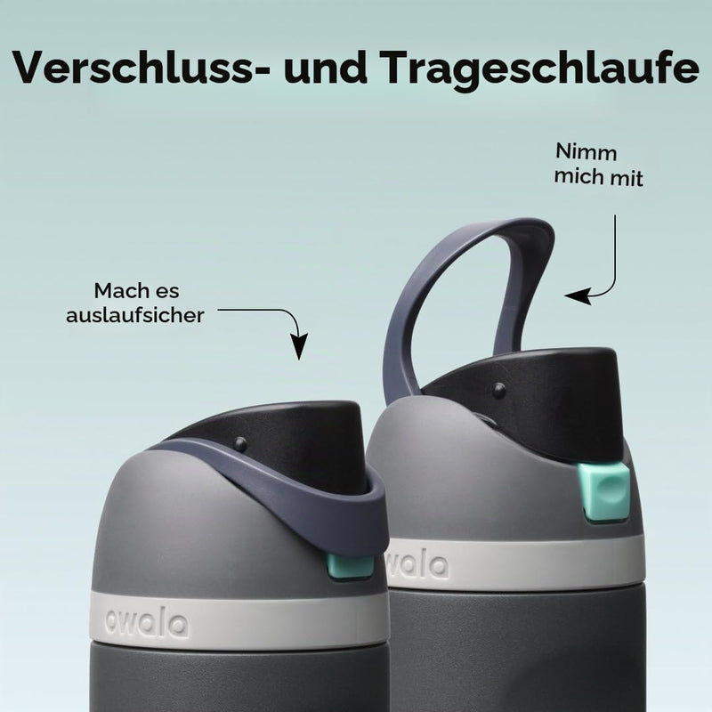 Laden Sie das Bild in Galerie -Viewer, Geïsoleerde RVS drinkfles 710 ml met rietje en lekvrije dop – waterfles – thermosfles
