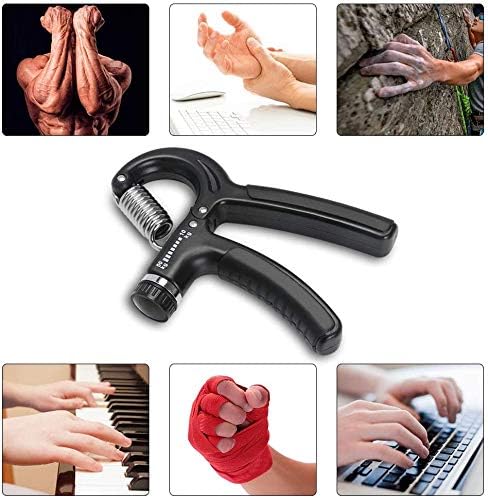 Load image into Gallery viewer, Handversterkers Verstelbare handgreeptrainer (10-60 kg) voor handknijper Onderarmgreep Vingeroefening voor mannen, vrouwen, senioren, tieners
