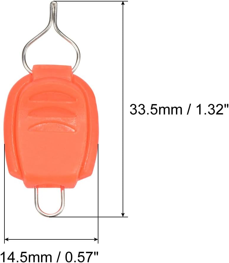 Laden Sie das Bild in Galerie -Viewer, Schnurhalter 10 Stück für Baitcasting-Rollen schwarz – Schnurclips – Angelschnurstopper – Angelzubehör
