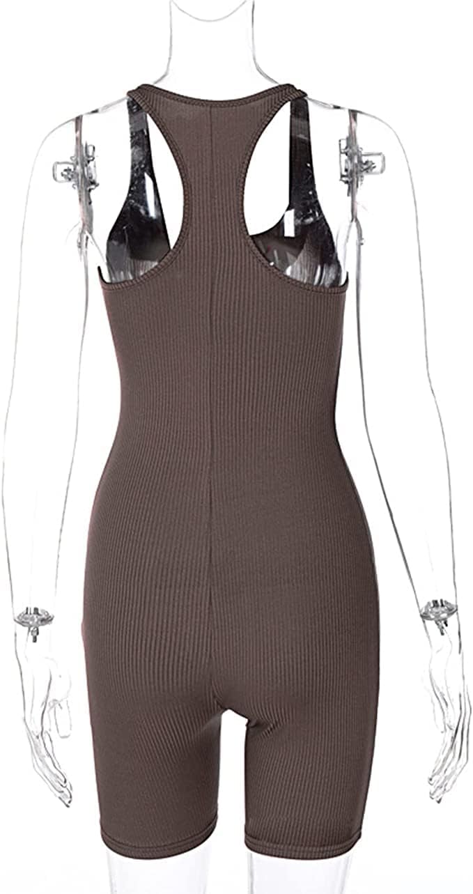 Laad afbeelding in Galerijviewer, Dames sport jumpsuit kort mouwloos
