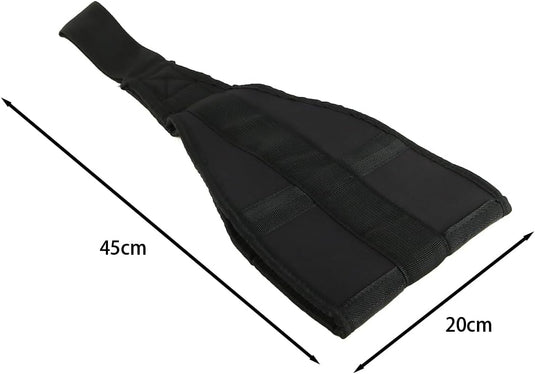 2 Ab-Straps mit gepolsterten Armstützen für die Klimmzugstange – Bauchmuskeltrainer – Core-Training
