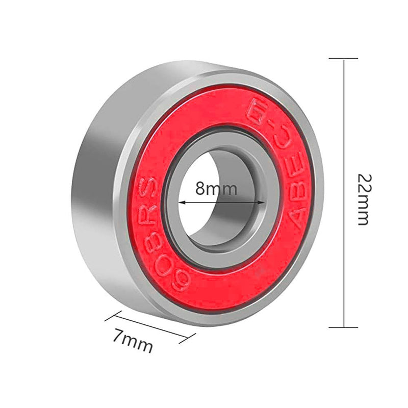 Load image into Gallery viewer, Skateboard Bearings 608 ABEC-9 Set of 20
