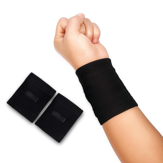 Verstelbare polsbandages 2 stuks van neopreen met klittenbandsluiting voor sport – polsondersteuning – polscompressie