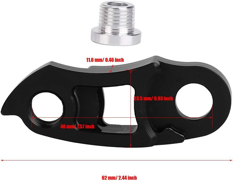 Chargez l'image dans la visionneuse de la galerie, Extension de dérailleur arrière en aluminium CNC pour VTT et vélo de course – extension de dérailleur – transmission de vélo
