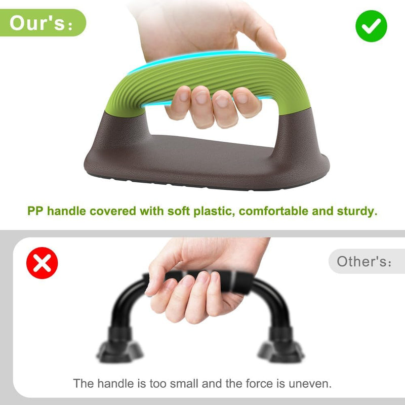Load image into Gallery viewer, Push-up bars met ergonomische zachte handgrepen en antislip basis – opdruksteunen – krachttraining
