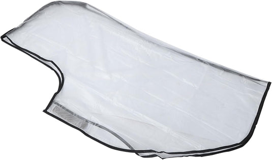 Waterdichte golftas regenhoes van transparant PVC met ritssluiting – golfregenbescherming – golftrolley accessoires