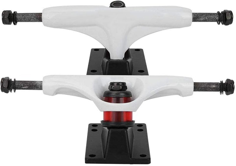 Laden Sie das Bild in Galerie -Viewer, Skateboard truck van aluminium-magnesiumlegering wit – longboard truck – skateboard accessoires

