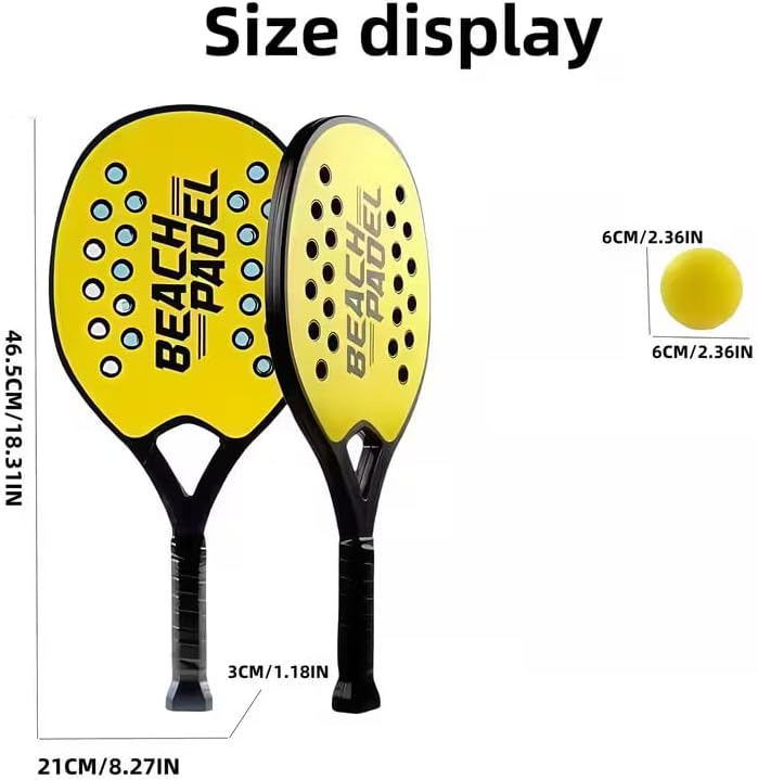 Laad afbeelding in Galerijviewer, Strandracket set met 2 rackets en zachte bal
