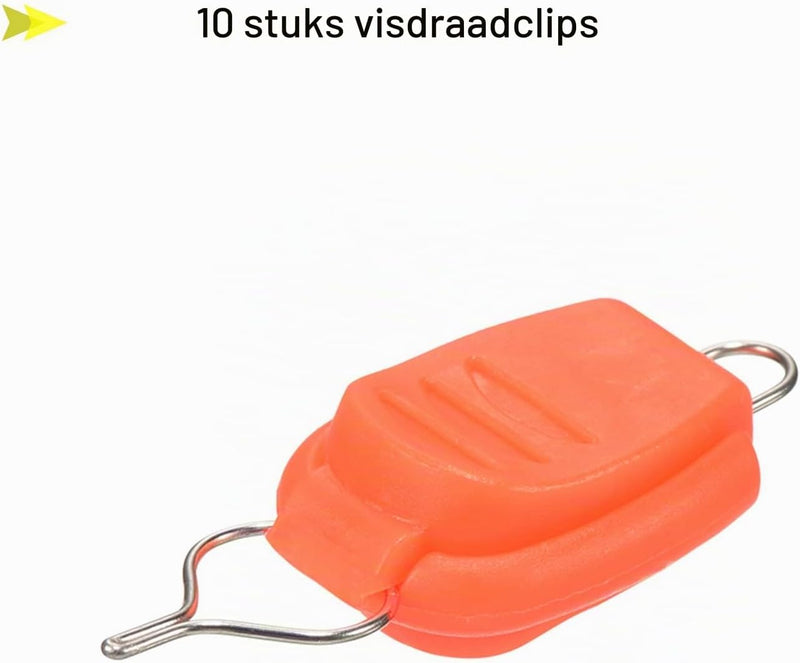 Laden Sie das Bild in Galerie -Viewer, Schnurhalter 10 Stück für Baitcasting-Rollen schwarz – Schnurclips – Angelschnurstopper – Angelzubehör

