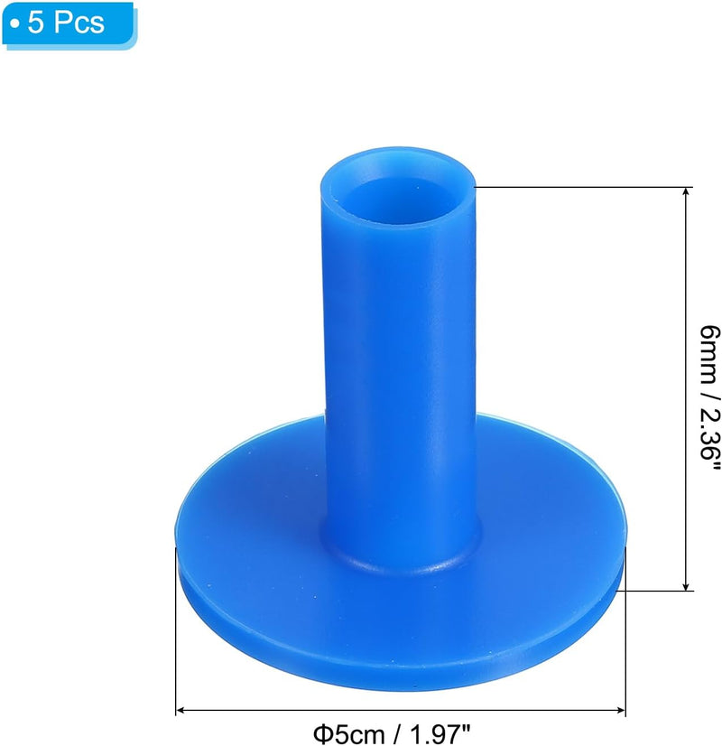 Laad afbeelding in Galerijviewer, Rubber golf tees 6x5 cm (5 stuks) - Oefen tees voor hitting mats - Golf balhouder driving range
