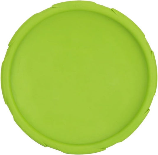 2x hondenfrisbee 17,8 cm – drijvende rubberen werpschijf voor apporteren en waterspel
