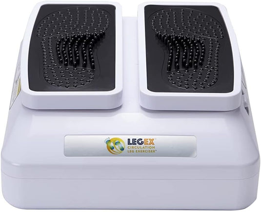 BioEnergiser Leg Exerciser Pro Beentrainer, passieve training voor jong en oud, 3 niveaus, incl. afstandsbediening, zachte constante beweging, geschikt voor senioren, LEGEX Circulation Leg Oefener Pro