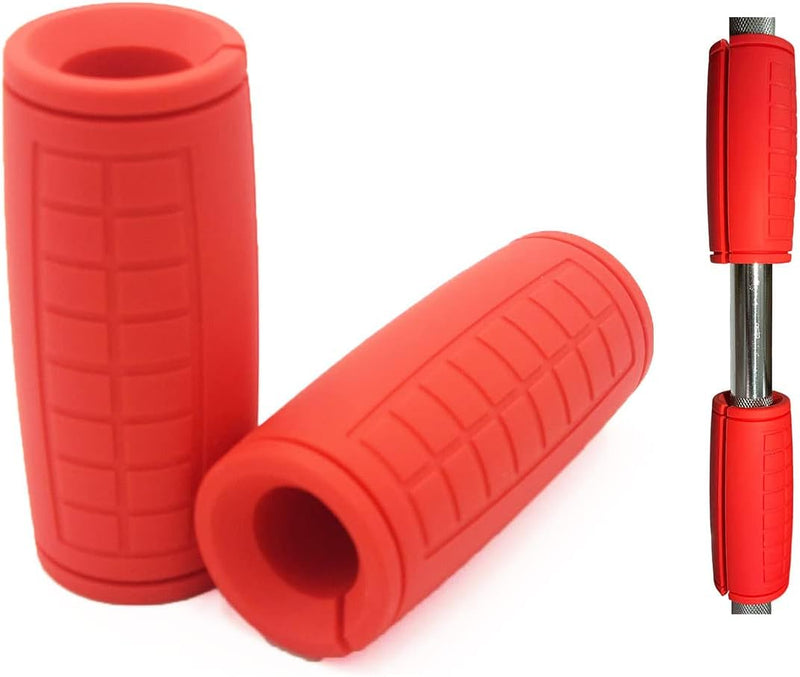 Laden Sie das Bild in Galerie -Viewer, Dikke haltergrepen 2 stuks 5,5 cm van antislip siliconen – fat grips – grip trainer
