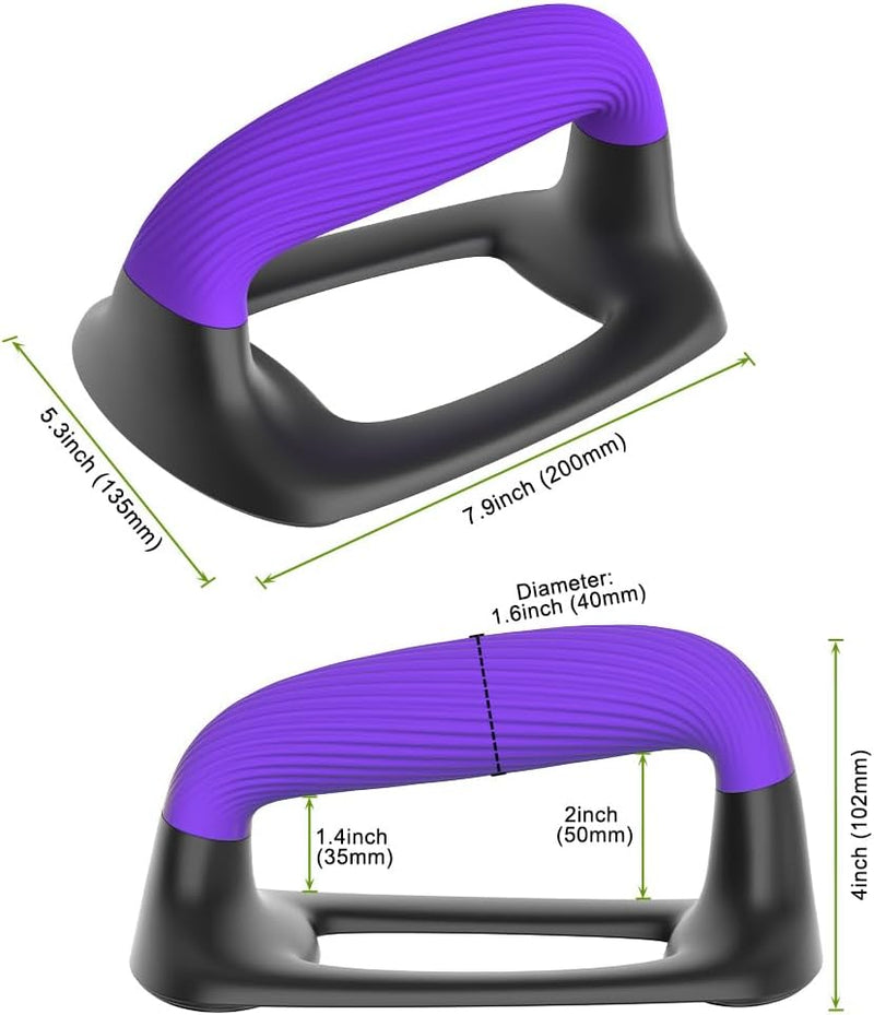 Load image into Gallery viewer, Push-up bars met ergonomische zachte handgrepen en antislip basis – opdruksteunen – krachttraining
