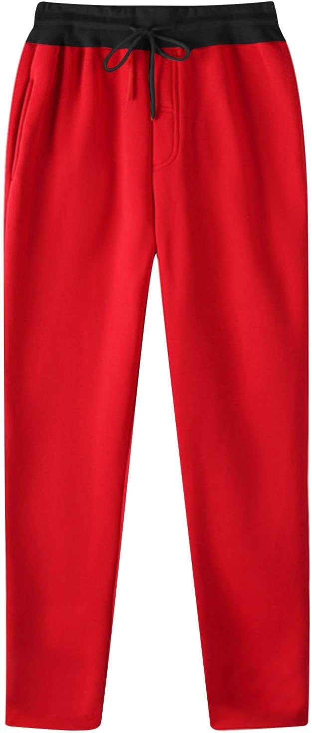 Laden Sie das Bild in Galerie -Viewer, Heren joggingbroek van polyester met elastische tailleband en zakken – sportbroek – trainingsbroek
