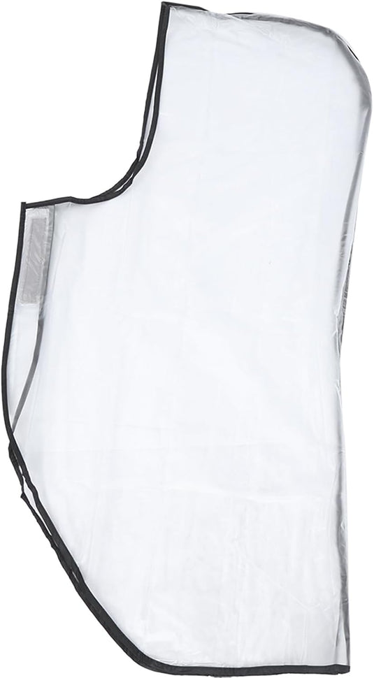 Waterdichte golftas regenhoes van transparant PVC met ritssluiting – golfregenbescherming – golftrolley accessoires