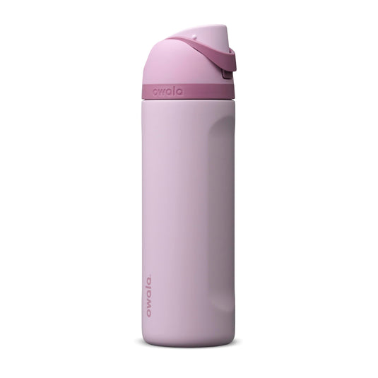 Geïsoleerde RVS drinkfles 710 ml met rietje en lekvrije dop – waterfles – thermosfles