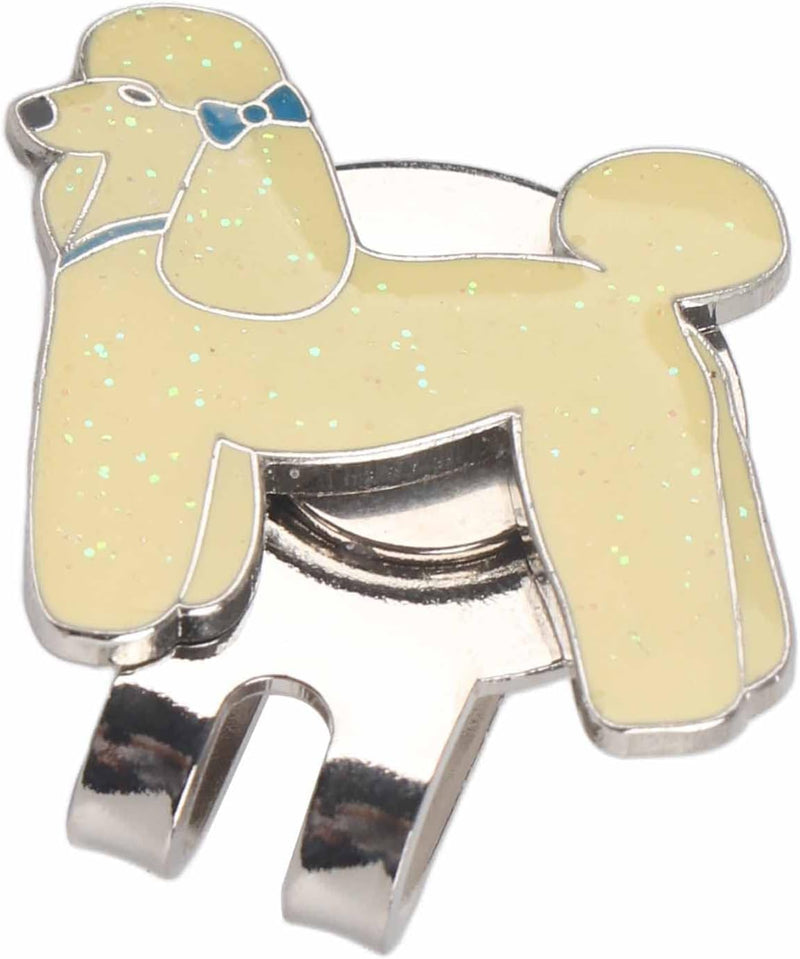 Chargez l'image dans la visionneuse de la galerie, Magnetische golfbal marker met roestvrijstalen petclip en decoratief ontwerp – balmarker – golfaccessoires
