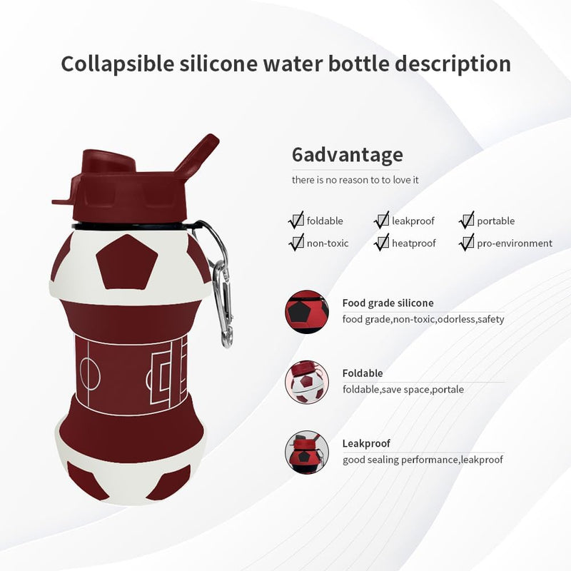 Chargez l'image dans la visionneuse de la galerie, Voetbal drinkfles met rietje 550 ml
