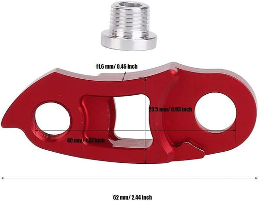 Extension de dérailleur arrière en aluminium CNC pour VTT et vélo de course – extension de dérailleur – transmission de vélo