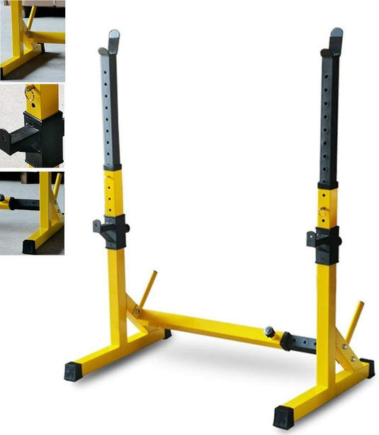 Barbell Stand Verstelbare Barbell Rack Squat Rack Fitnesstoestellen Weight Training Equipment In Hoogte Verstelbare