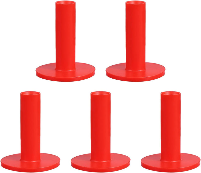 Laad afbeelding in Galerijviewer, Rubber golf tees 6x5 cm (5 stuks) - Oefen tees voor hitting mats - Golf balhouder driving range
