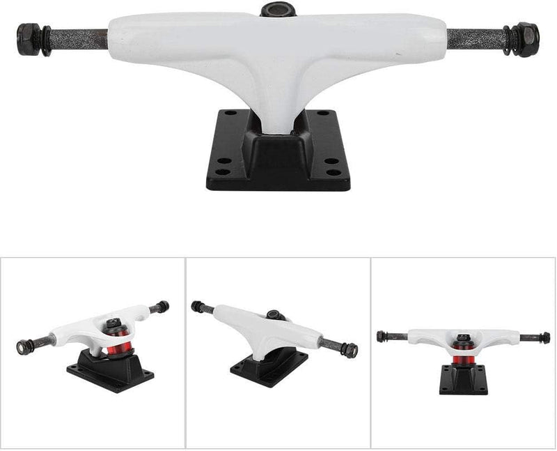 Laden Sie das Bild in Galerie -Viewer, Skateboard truck van aluminium-magnesiumlegering wit – longboard truck – skateboard accessoires
