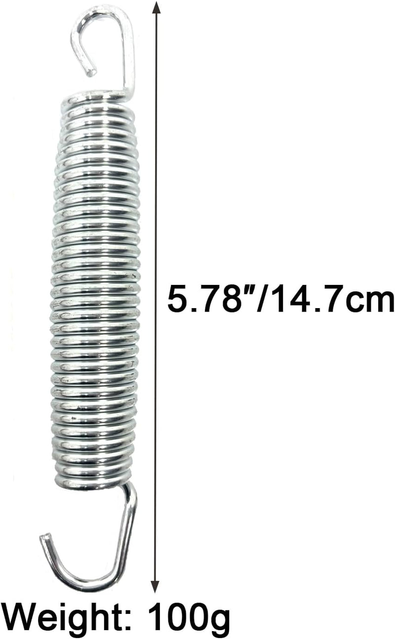 Load image into Gallery viewer, Trampolineveer 147 mm van verzinkt staal – vervangingsveer – trampoline accessoires
