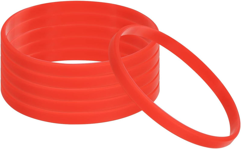 Load image into Gallery viewer, Siliconen armbanden 6 stuks 180 mm – elastische polsbandjes – sport en team accessoires
