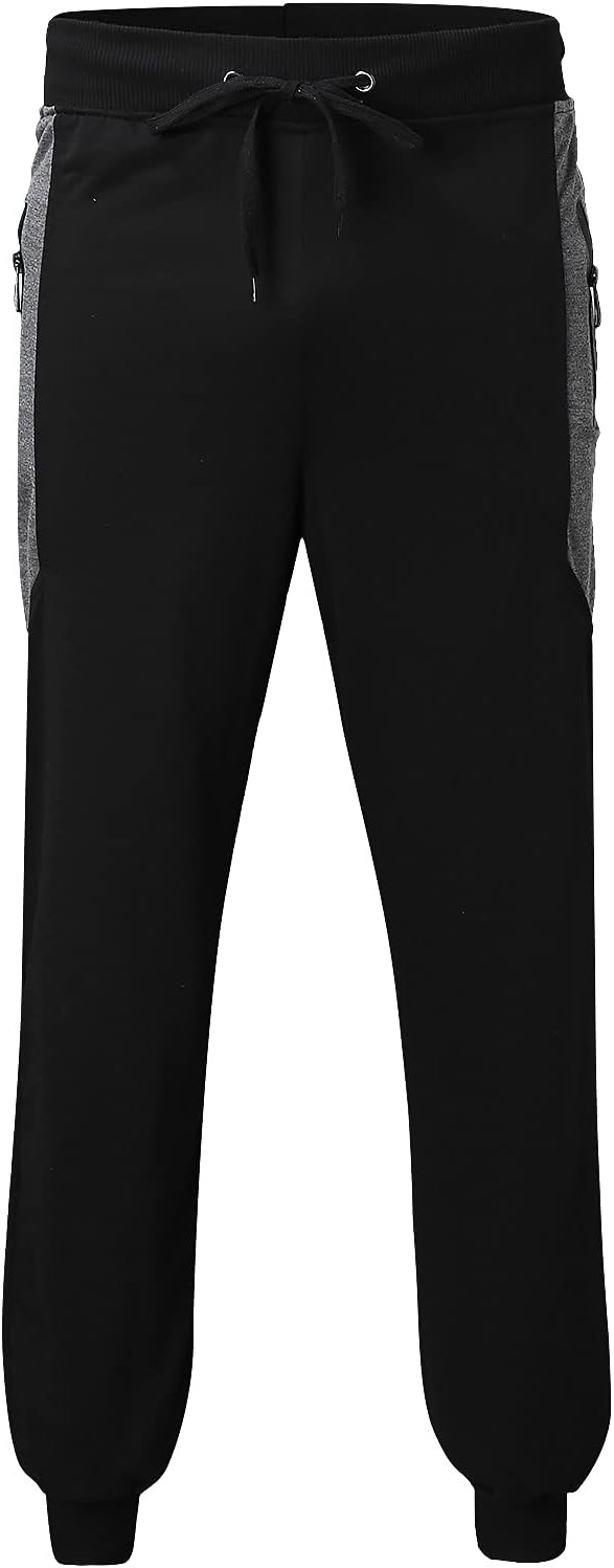 Laden Sie das Bild in Galerie -Viewer, Heren joggingbroek van katoenmix met zakken en print – sportbroek – trainingsbroek
