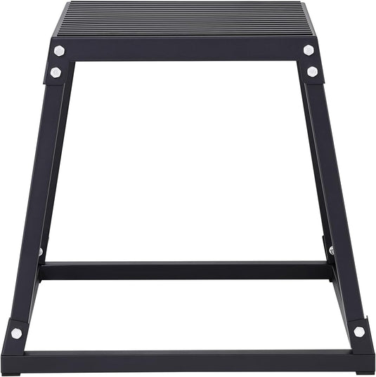 Plyo box set 3 stuks 30 46 en 61 cm van staal tot 227 kg – jump box – plyometrische training